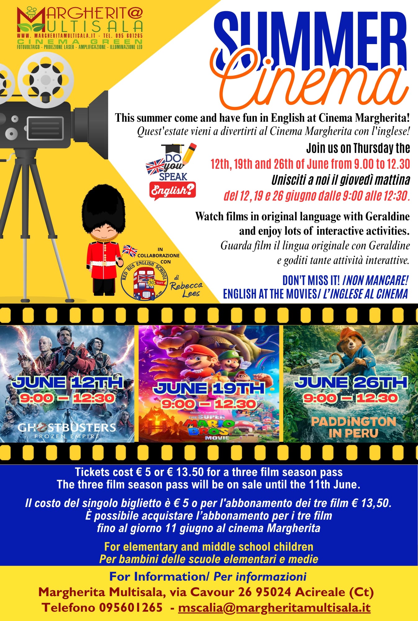 SUMMER CINEMA